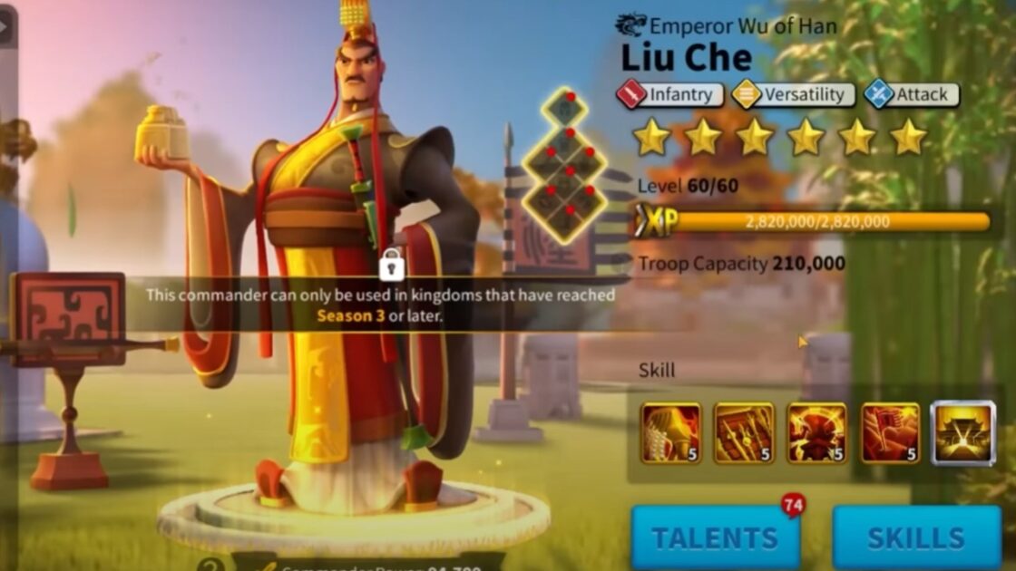 Liu Che Talent Tree Build and Guide