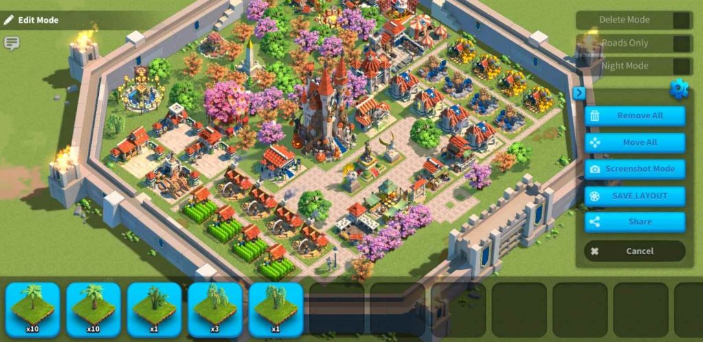 Rise Of Kingdoms City Layout
