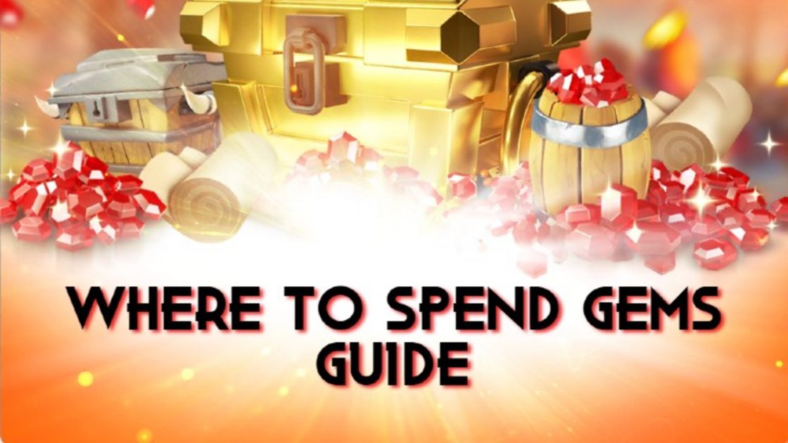 Where to spend gems in Rise Of Kingdoms